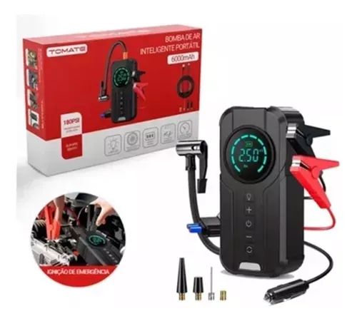 BOMBA DE AR INTELIGENTE PORTÁTIL TOMATE MXB-D001