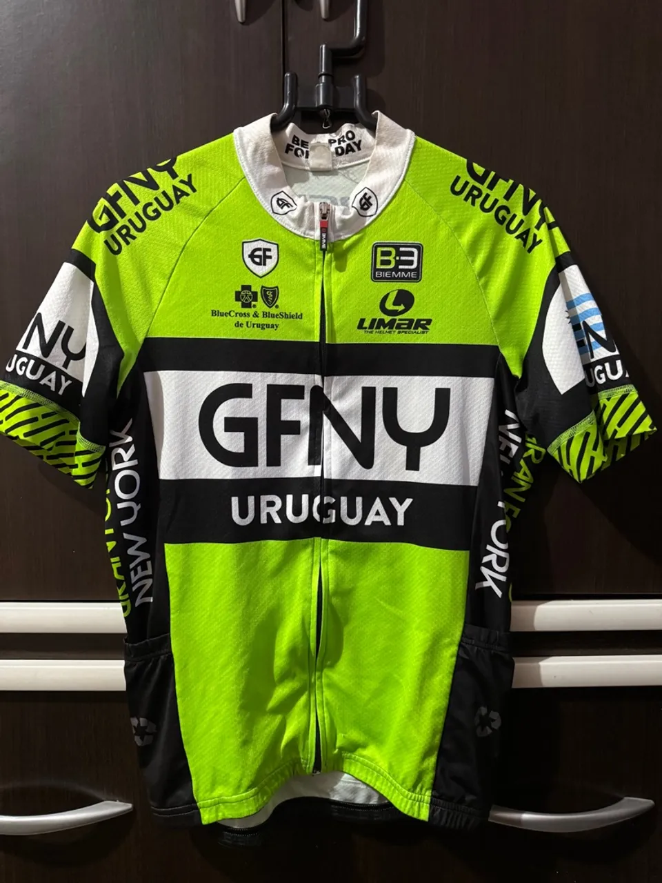 Camisa Ciclismo Jersey GFNY Uruguai