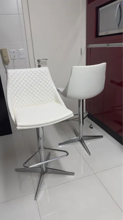 Jogo de Banquetas Robustas em aço inox - Foto 4