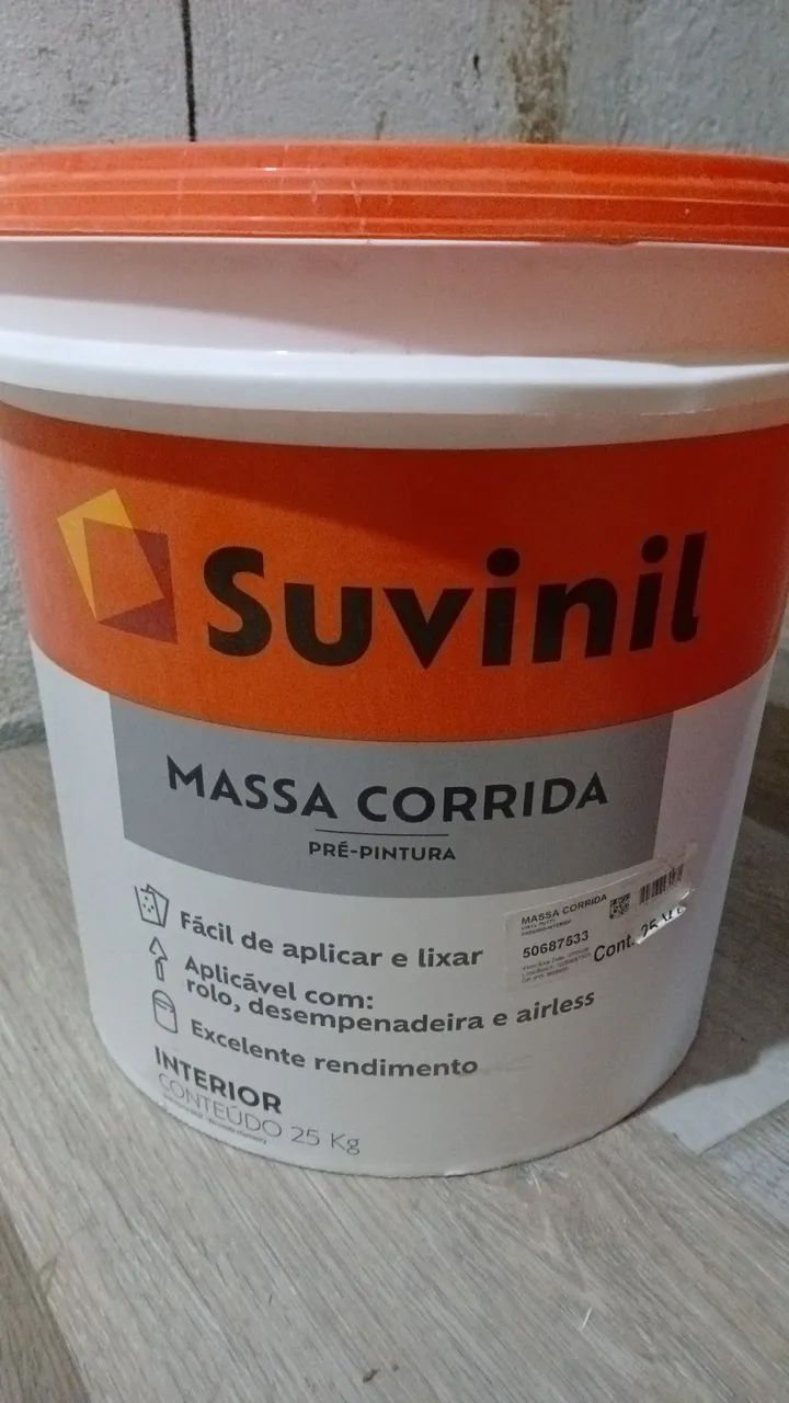 Tinta e massa corrida.  - Foto 3