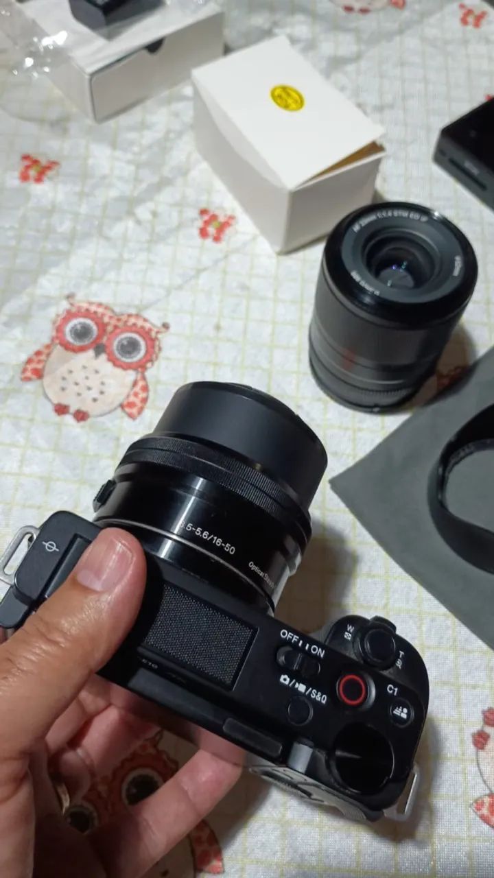 Sony zv10 com lentes - Foto 4