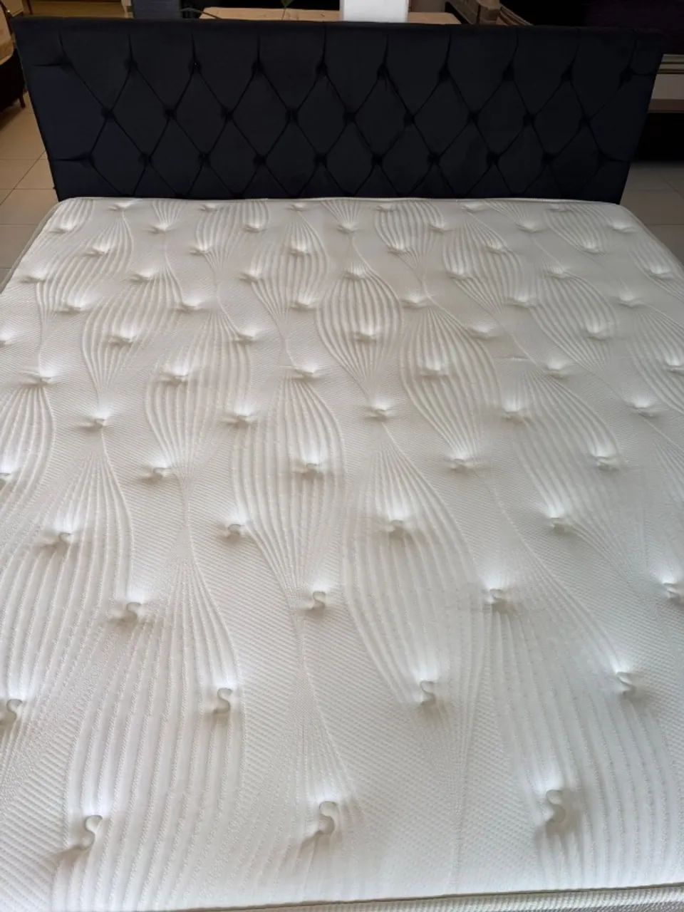 Colchão KING MAXFLEX SEMINOVO TOP - entrego!  - Foto 3
