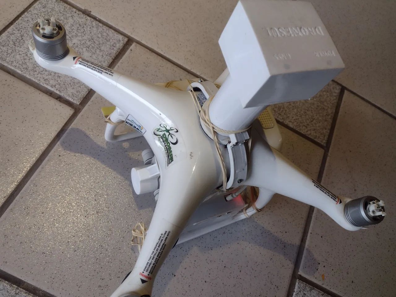 Drone DJI Phantom 4 Adv com PPKacessório - Foto 5