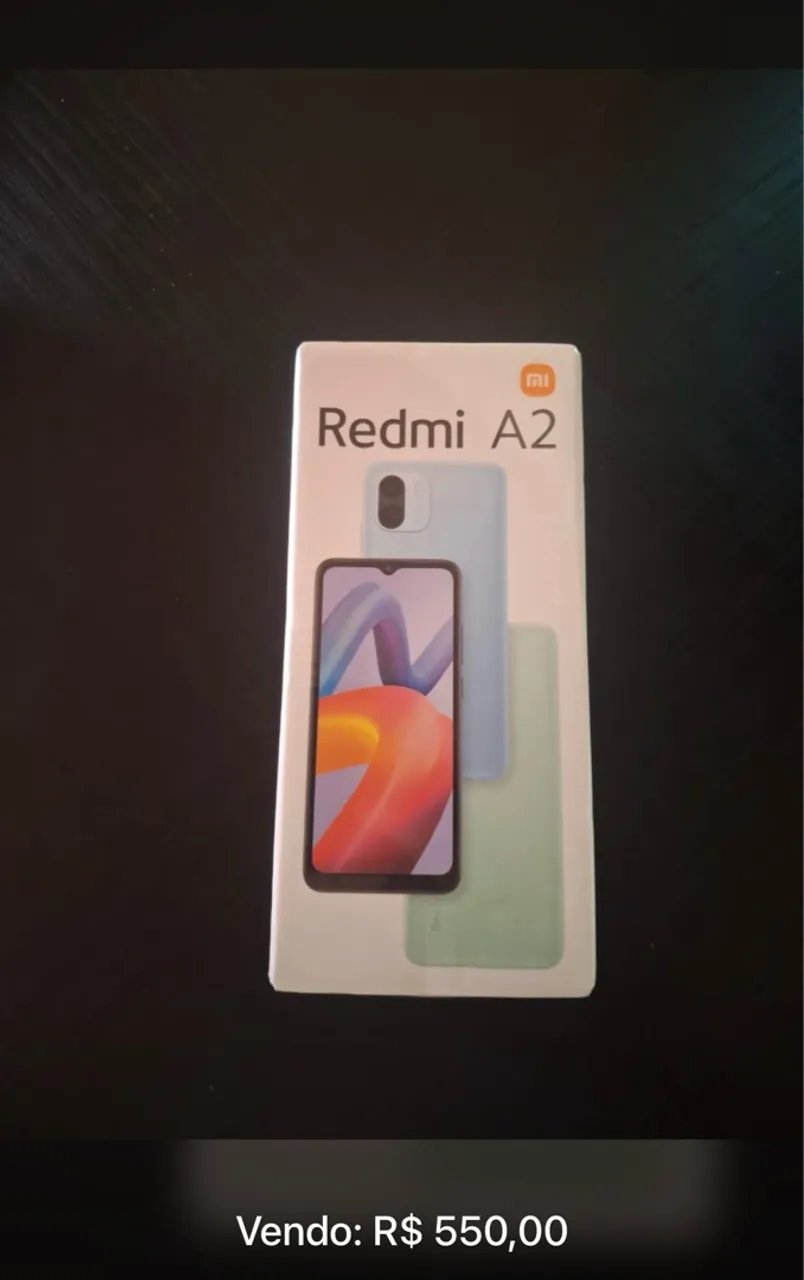 VENDO CELULAR REDMI A2 LACRADO NOVO 