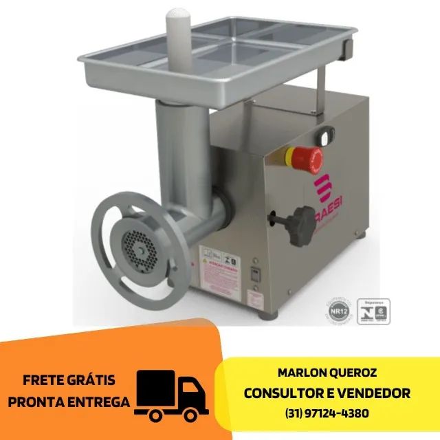 Moedor de Carne Boca 10 Braesi Inox