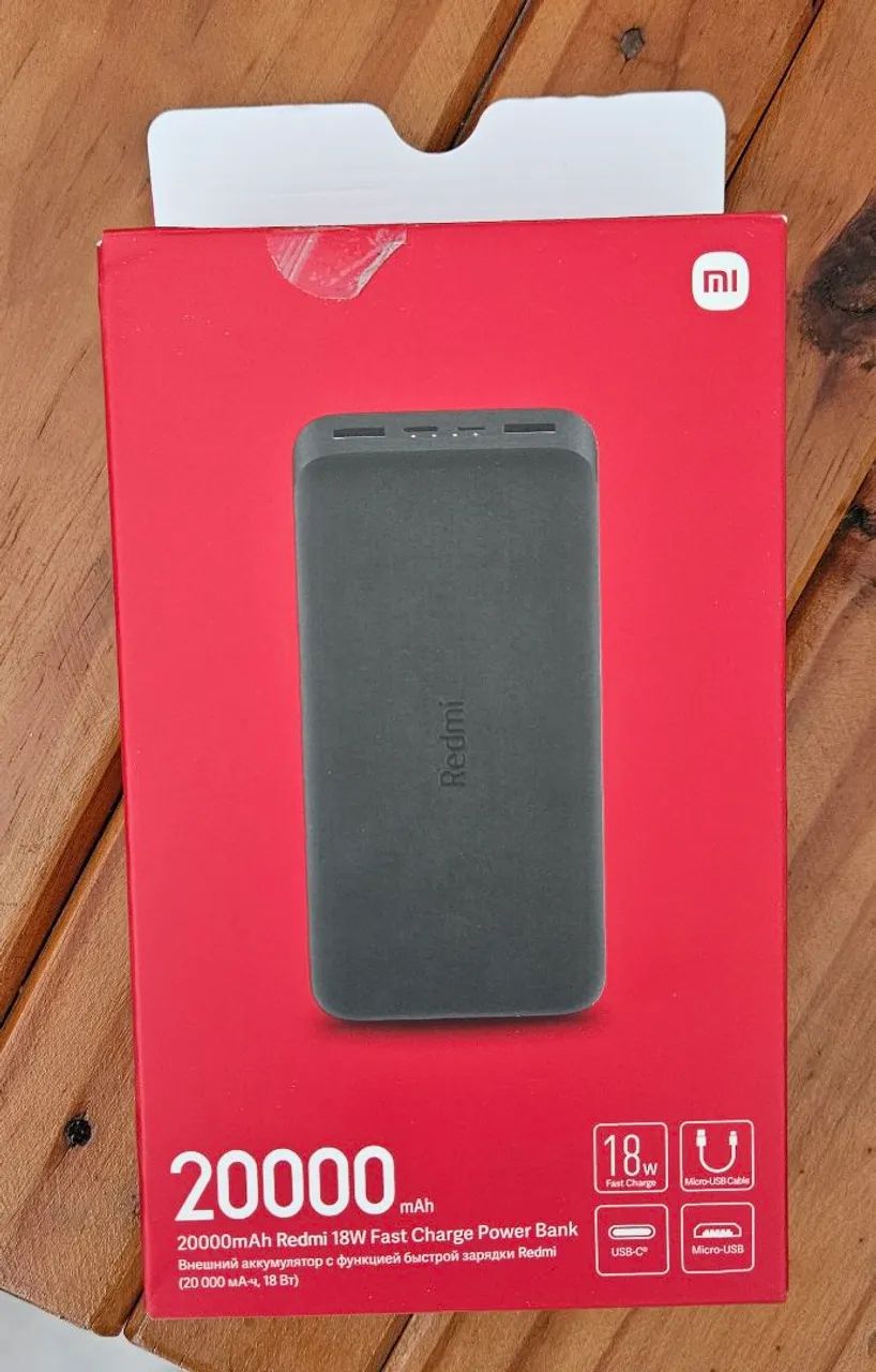 Carregador Portátil 20000mAh
