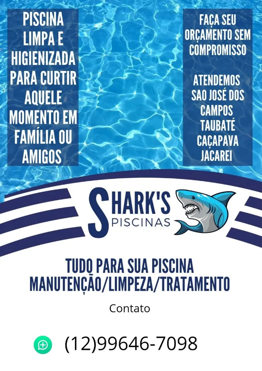 Piscineiro / limpeza e manutenção de piscinas
