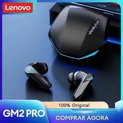 Fone de ouvido Lenovo GM2 Pro - Original