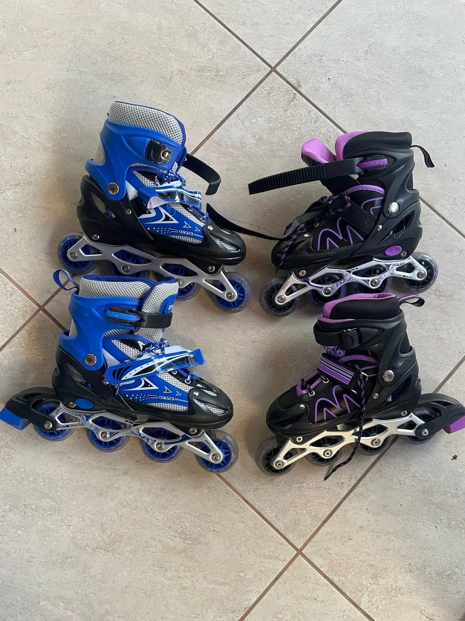 2 pares de patins/roller - Foto 4