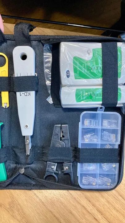 Kit de Instalação de Cabo de Rede completo - Foto 4
