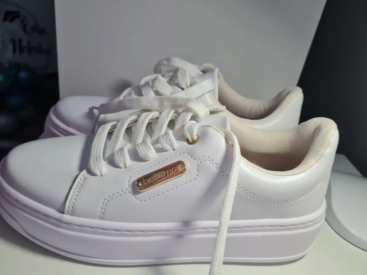 Tênis Casual Feminino Branco