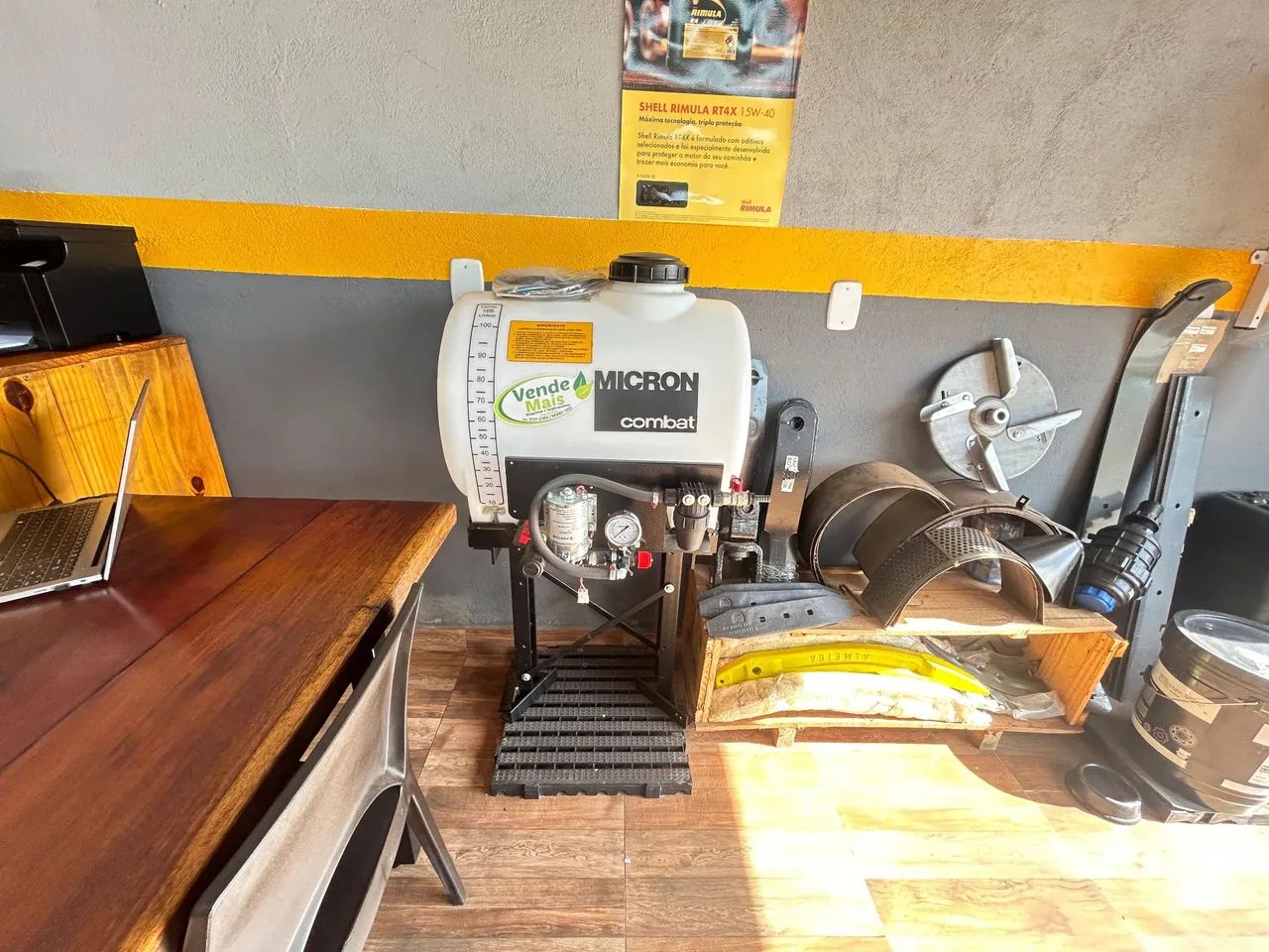 Aplicador de inoculante Micron Fo 100 P/ Ensiladeiras JF, Nogueira, Menta... - Foto 2