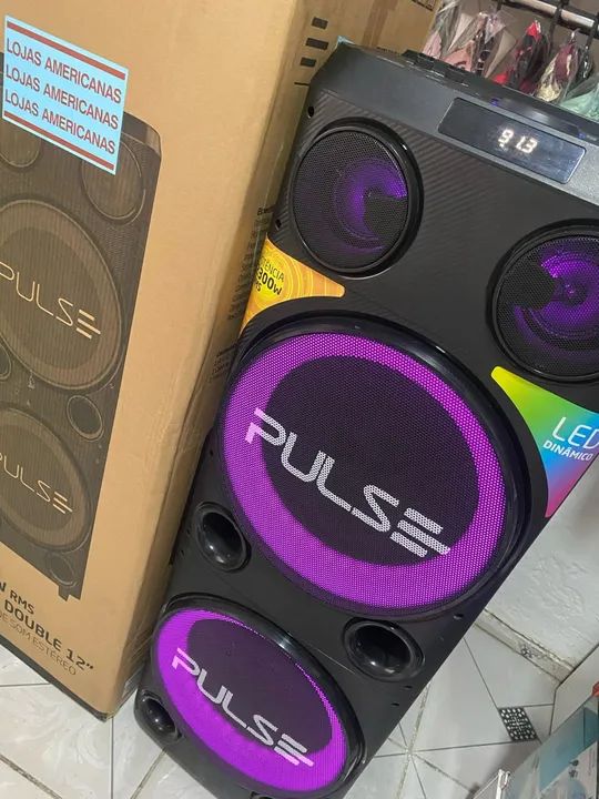 Caixa de som PULSE 2300w rms - Foto 3