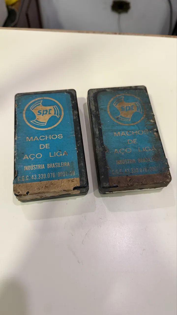 2 Jogos de 3 machos de rosca manual , 6 machos total  - Foto 3