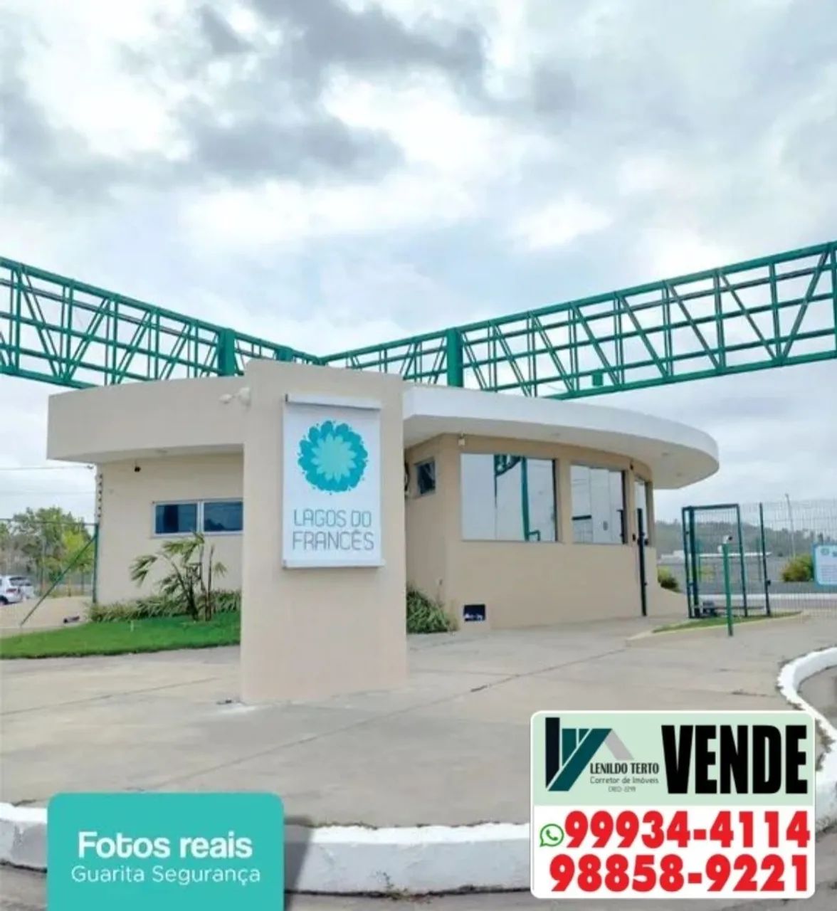 Lenildo Vende Alfa e Beta Lotes, C2 alfa Cond. Fechado no Francês 