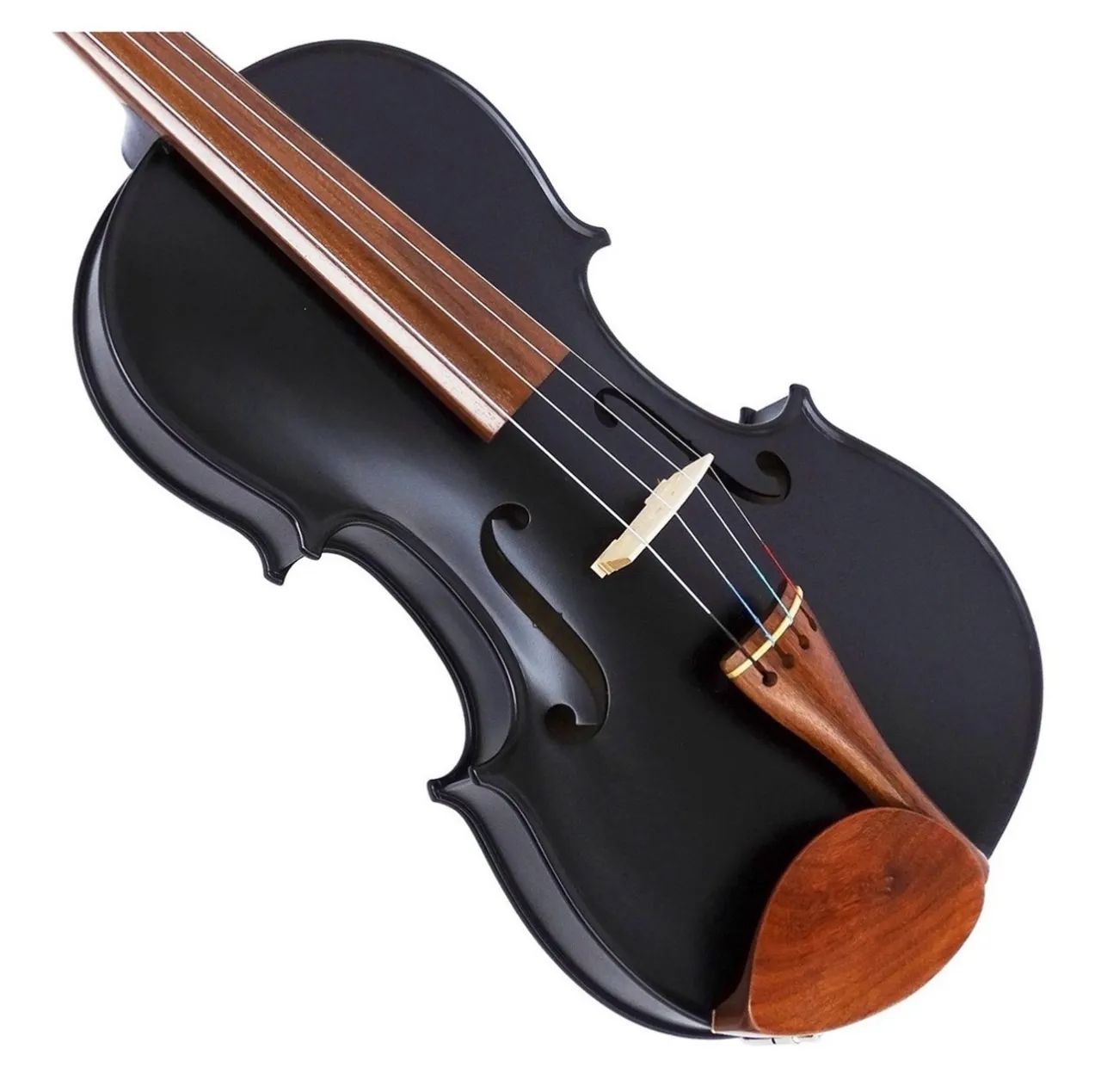 Violino Rolim Especial Preto Fosco 4/4 Preto Acabamento Fosco - Foto 5