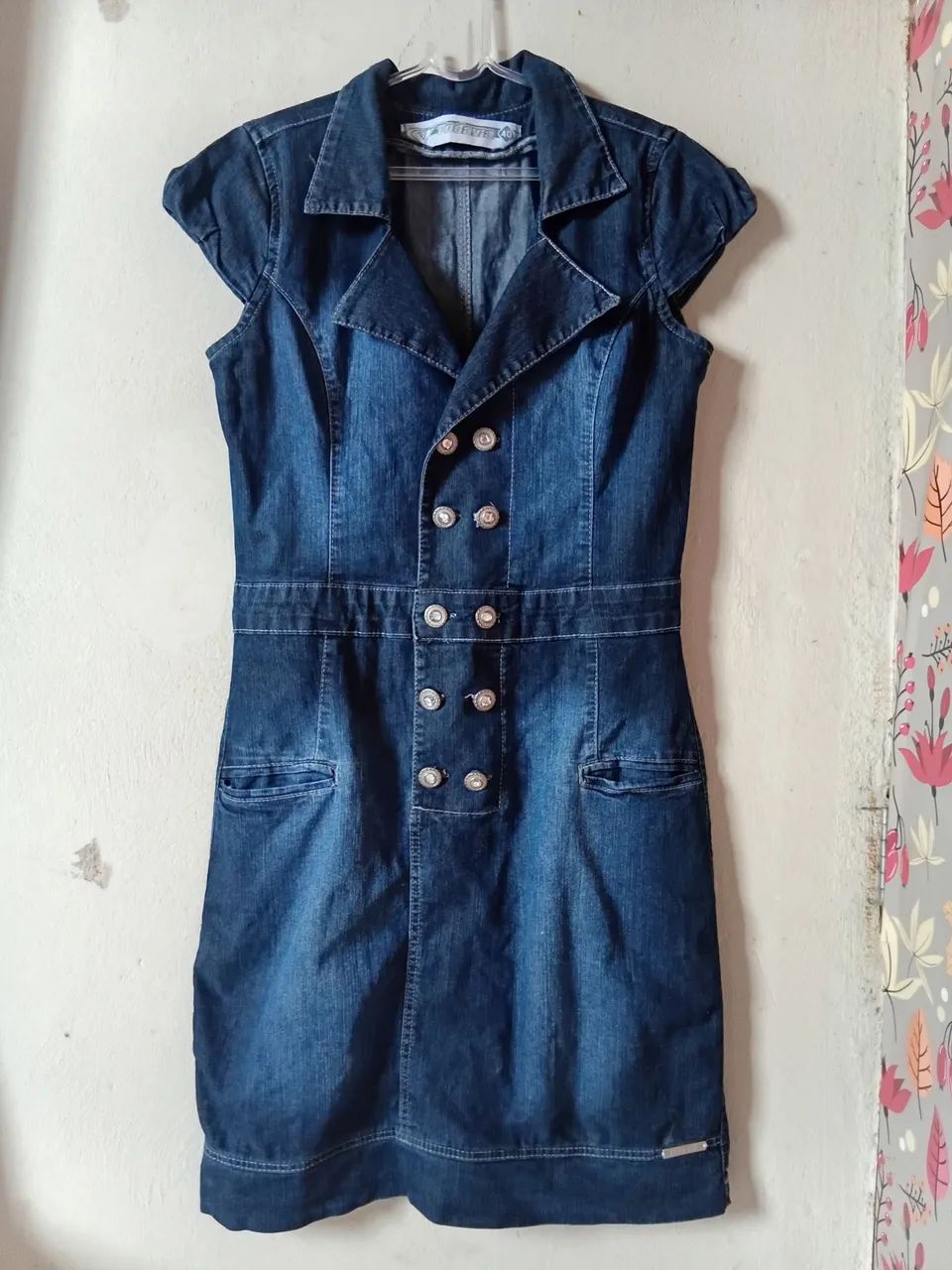 Vestido Jeans moda evangélica