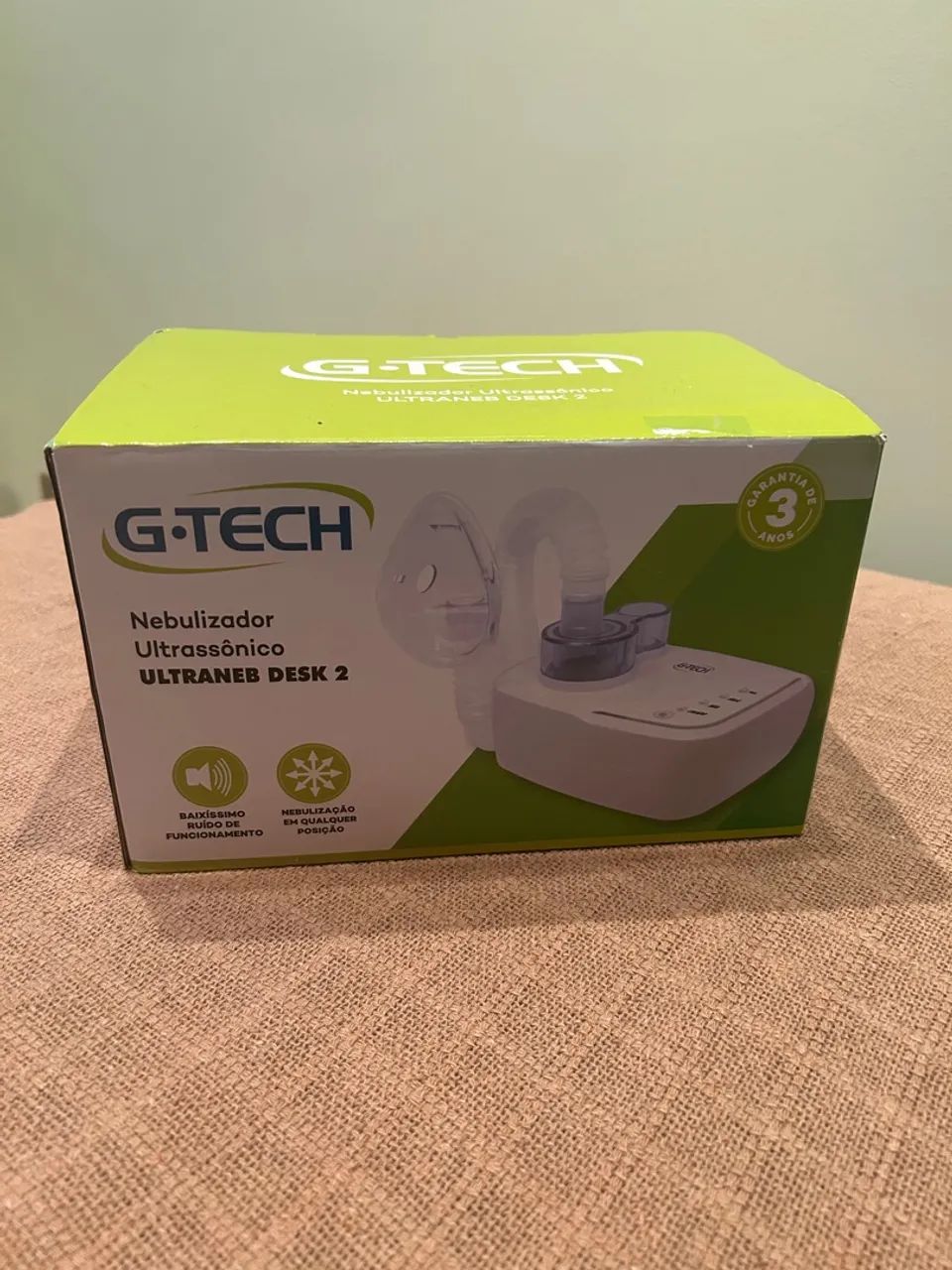 Nebulizador Ultrassônico G-TECH ULTRANEB DESK 2