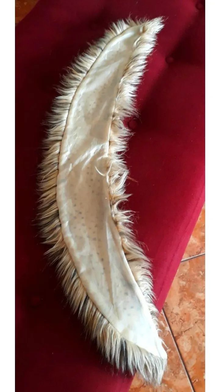  Estola de pele  sintética  - Foto 3