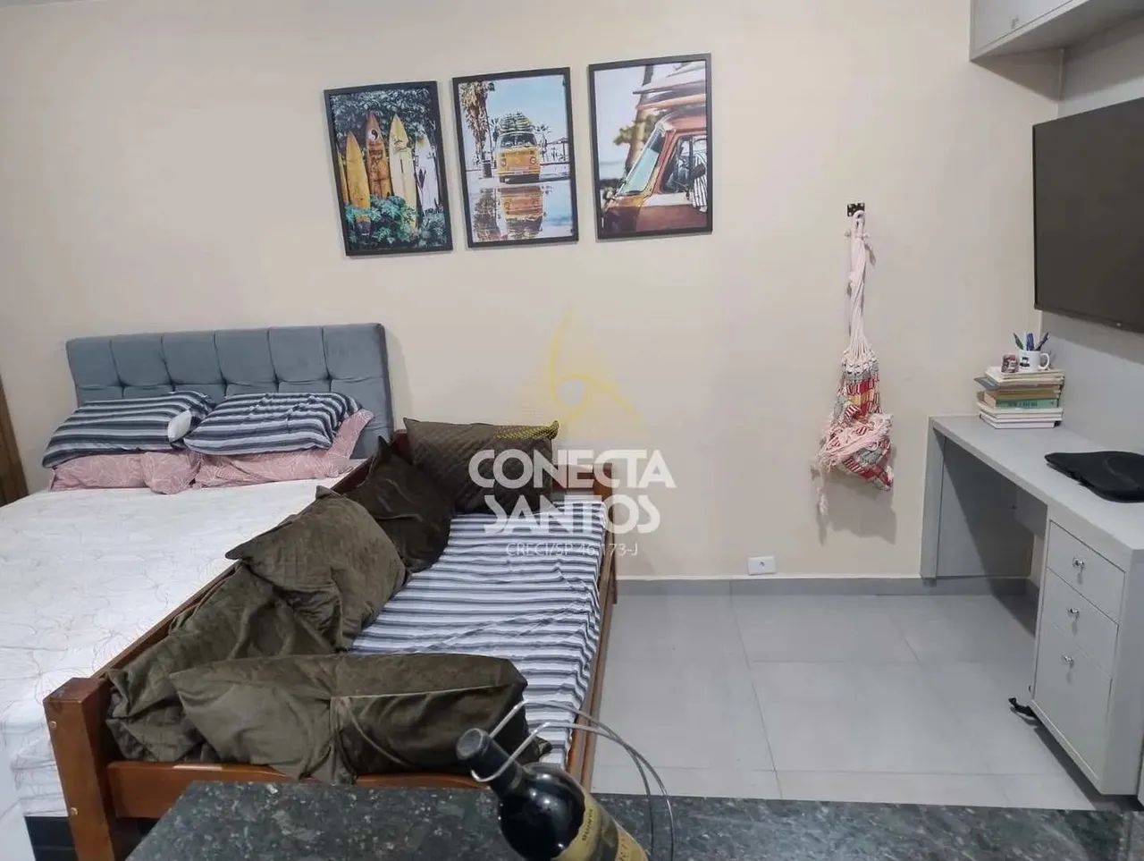 Kitnet Ponta da Praia, Santos R$ 308 mil Cod: 1575