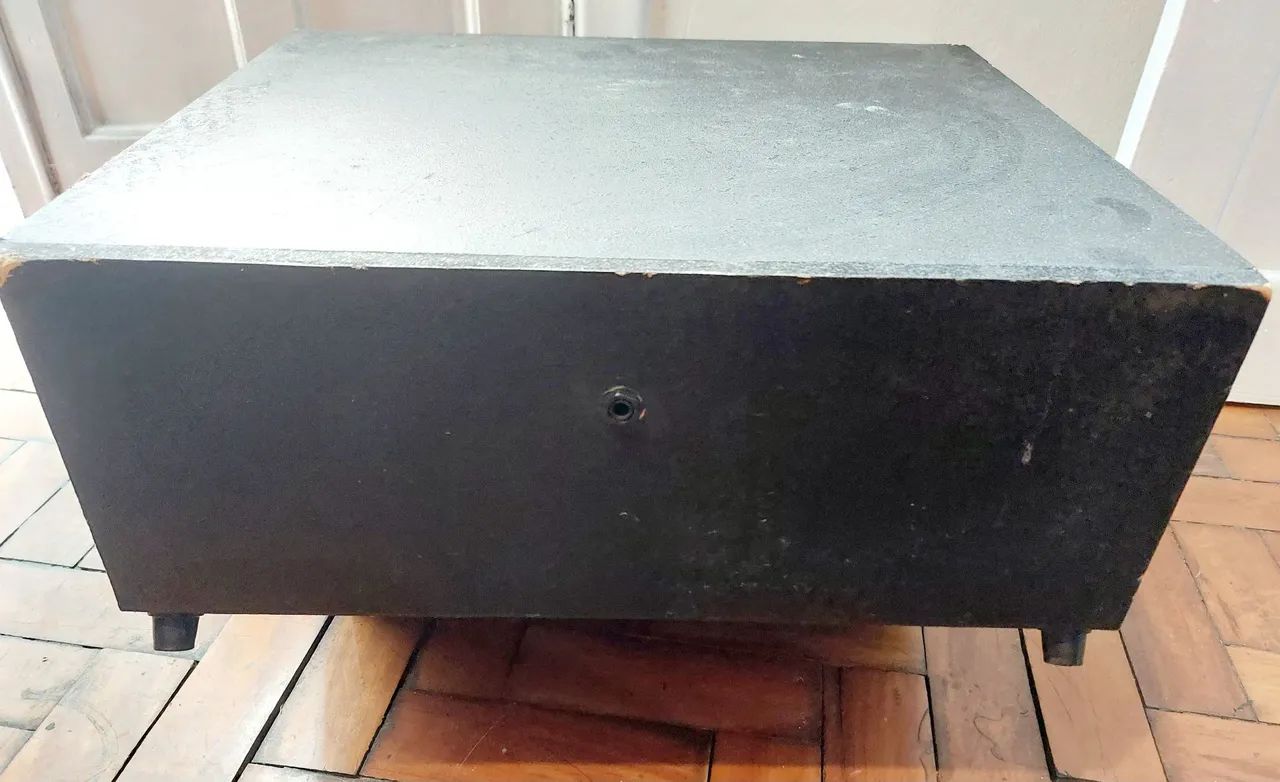 Vendo par de caixas monitor de palco passivas, com falantes 12 polegadas e drive - Foto 3