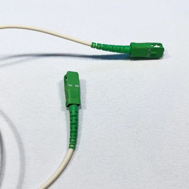 Cabo de Fibra Óptica Blindado SC/APC - SC/APC Monomodo Simplex 150 cm - Foto 2