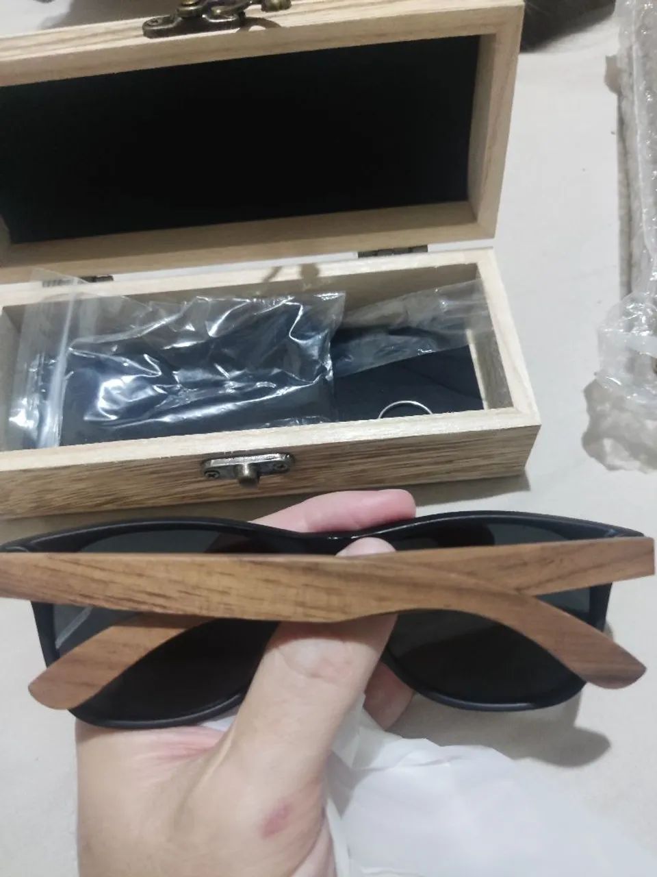 Óculos de Sol Masculino lente 400uv - Foto 3