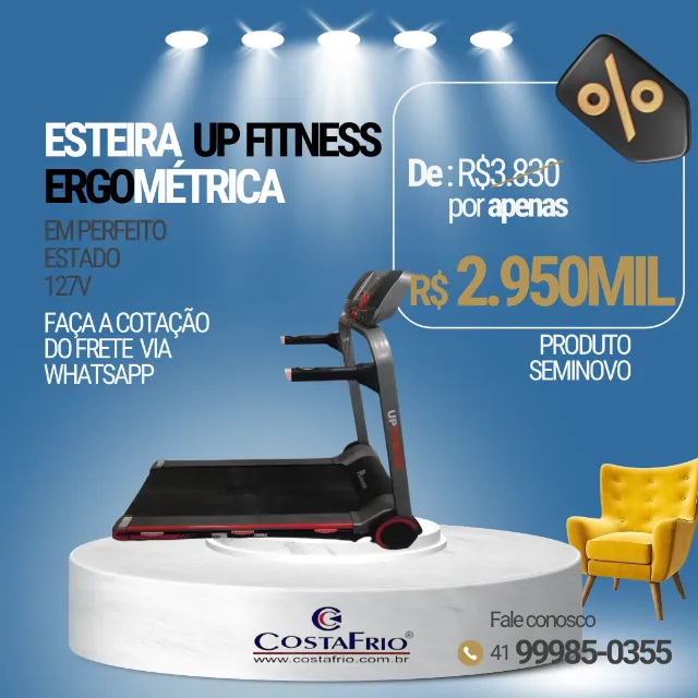 Esteira UP Fitness