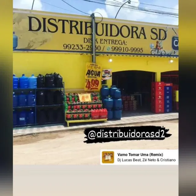Vendo distribuidora e casa valor 170,00