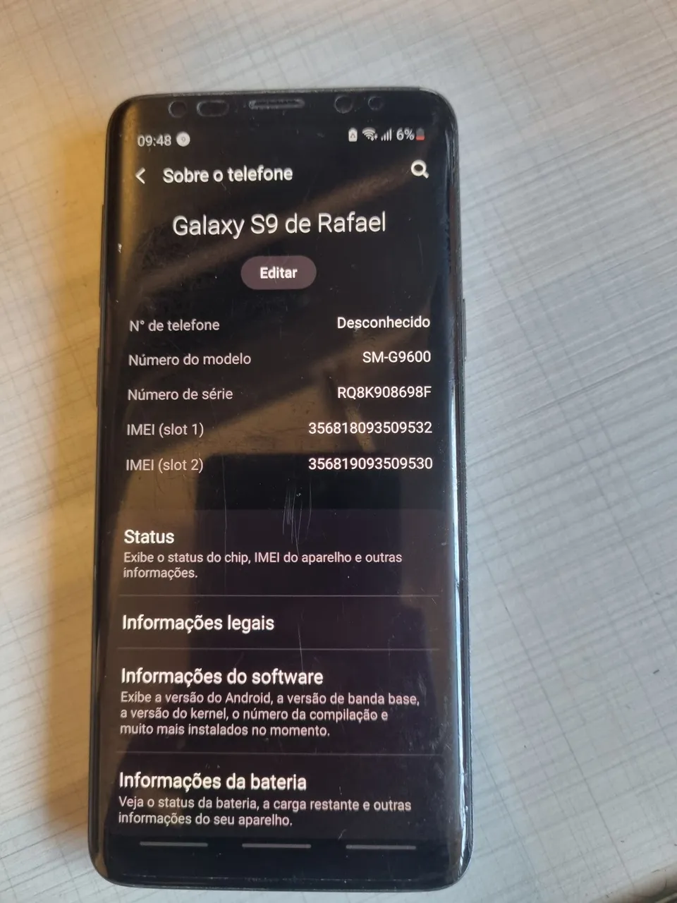 Samsung Galaxy S9 Edge