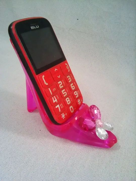 Suporte para Celular em Forma de Sapato