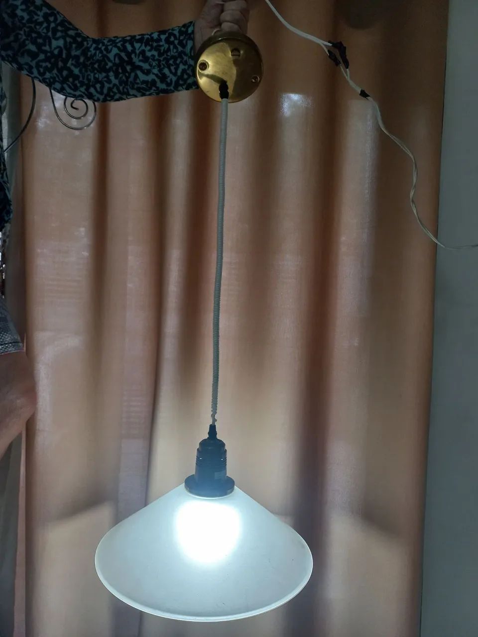 Luminária cúpula de vidro  - Foto 4