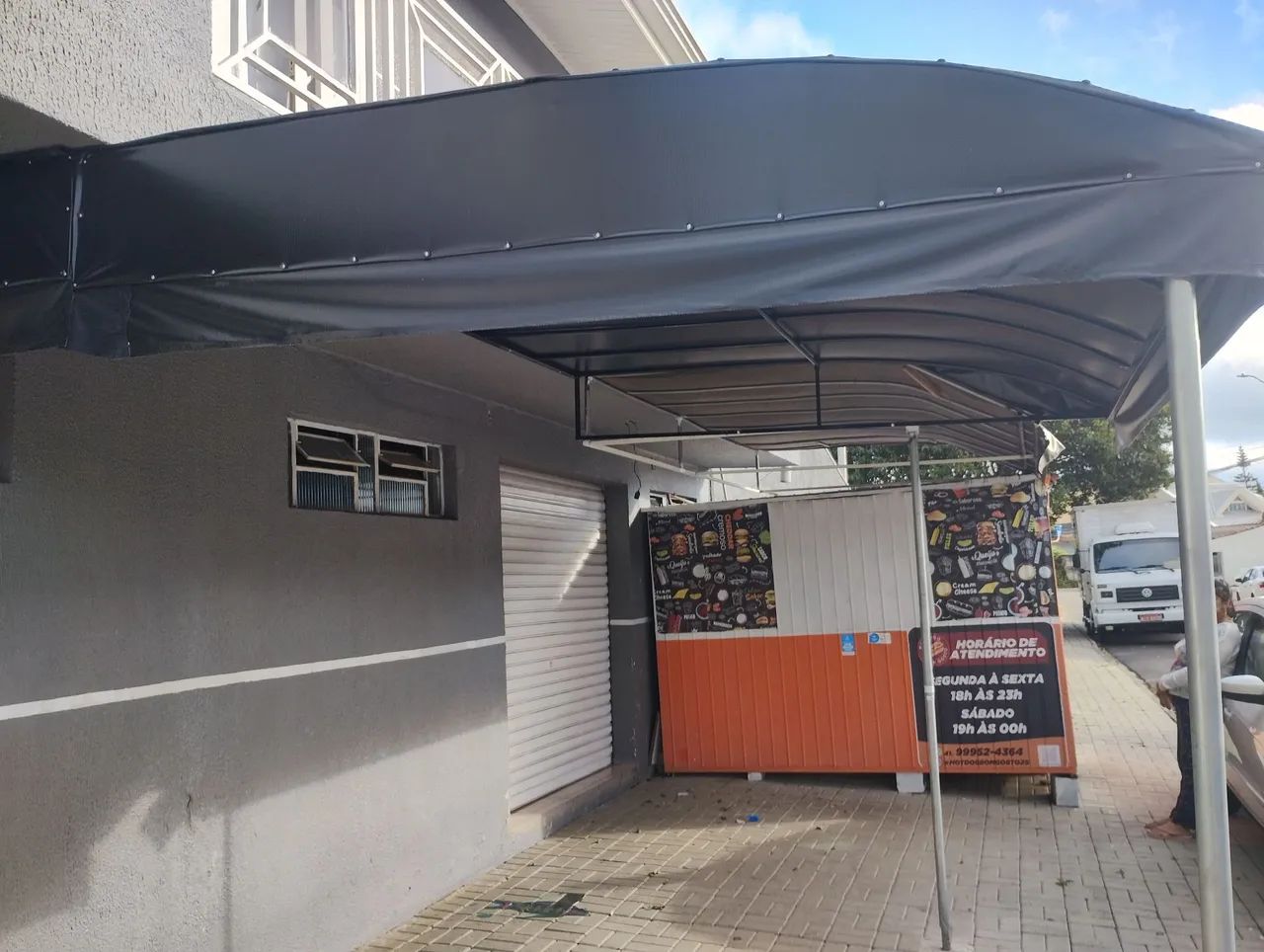 Toldo semi novo