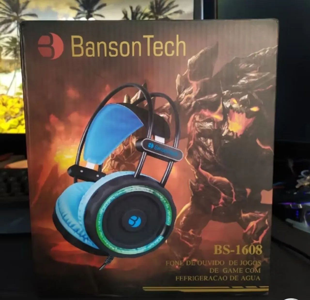 Fone Gamer Headset Fone de Ouvido Gamer BS-1608 - Foto 5