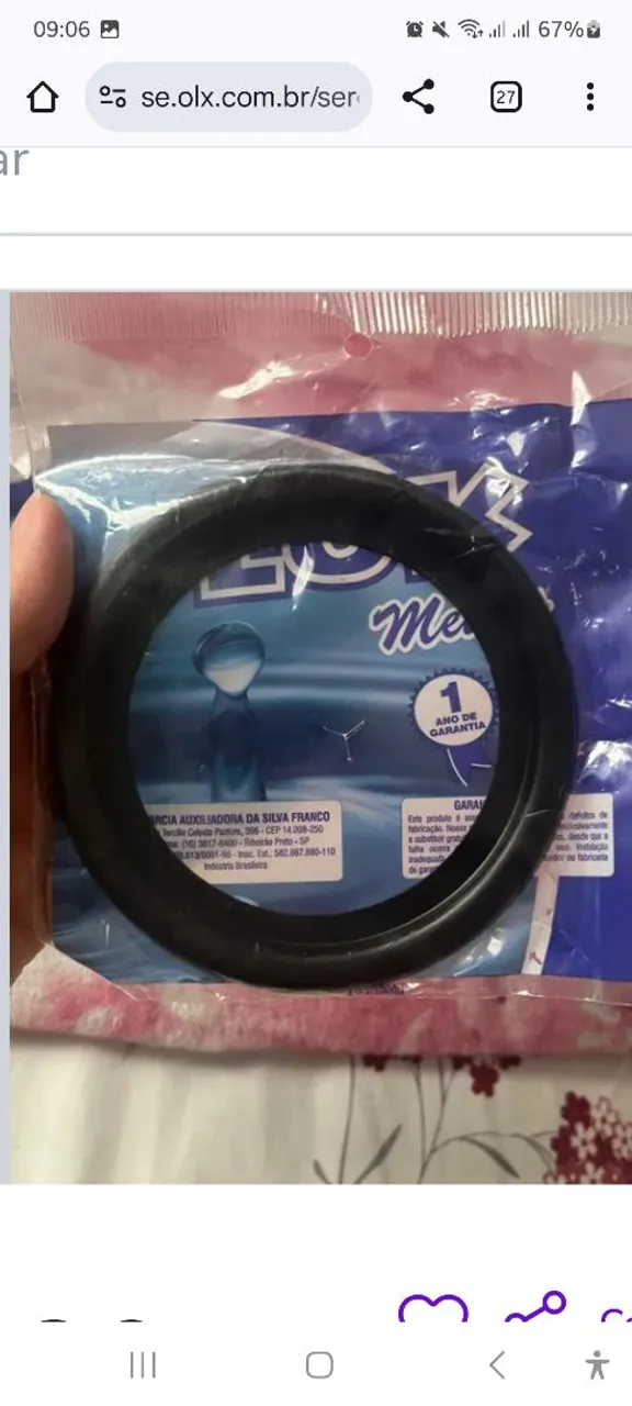 Ralo preto fosco de ótima qualidade
