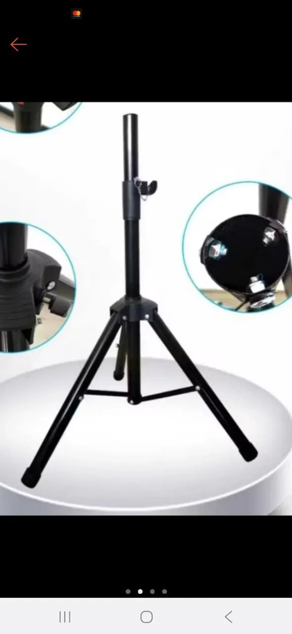 Tripé para caixas de som  - Foto 3