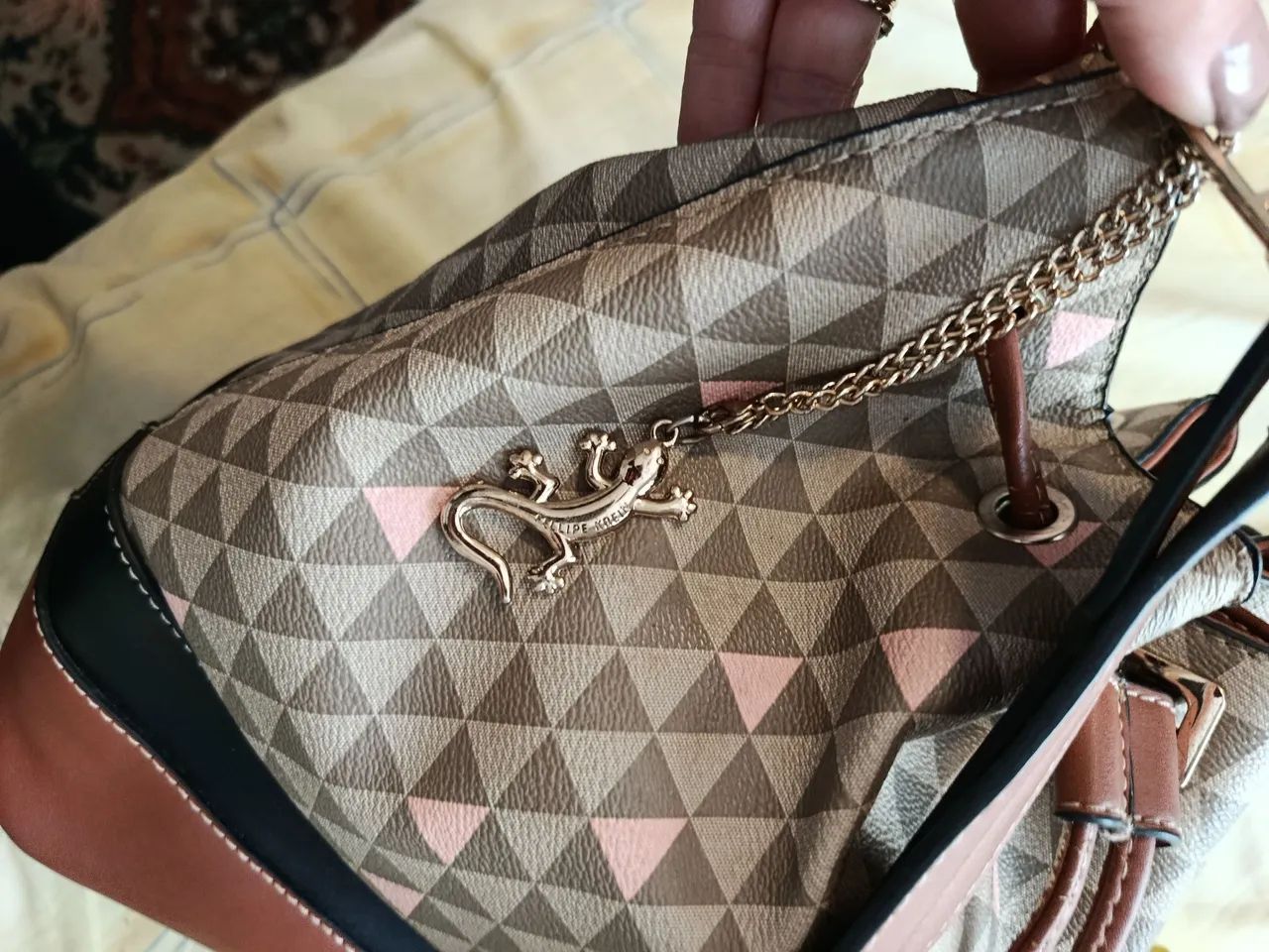 Bolsa triângulo  - Foto 5