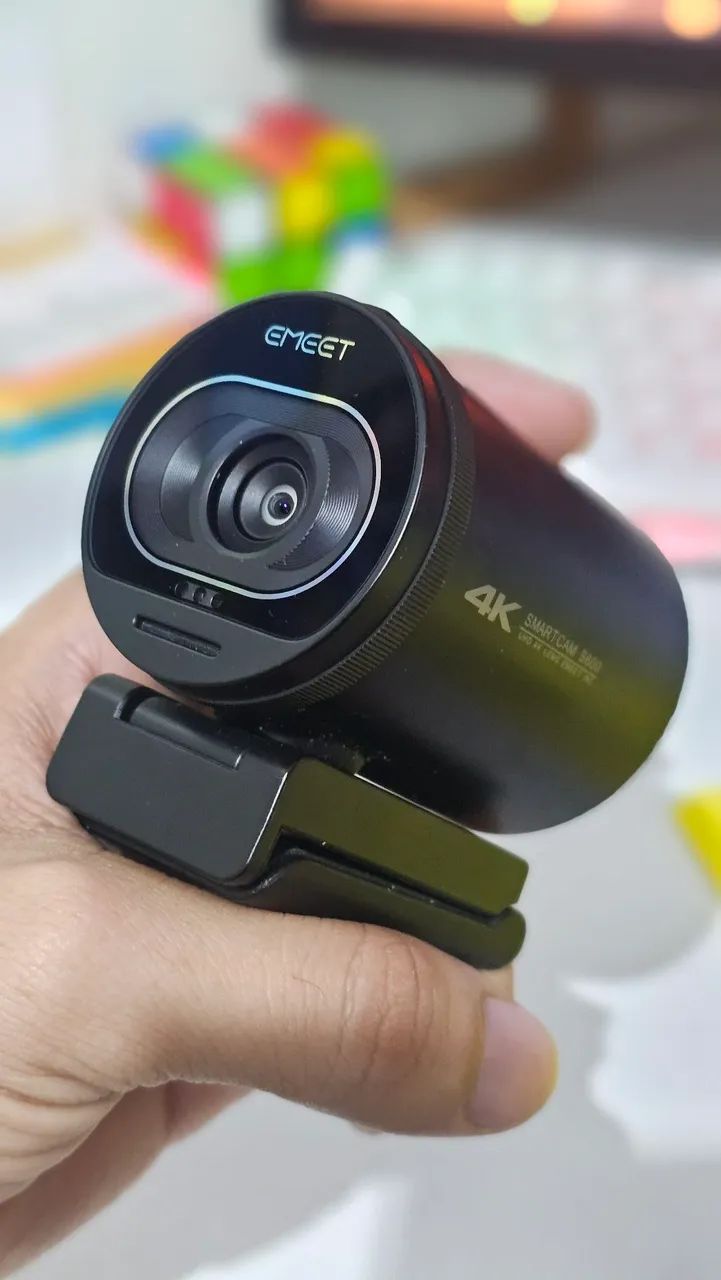 Webcam EMEET 4k - Qualidade Impecável para Suas Chamadas - Foto 2
