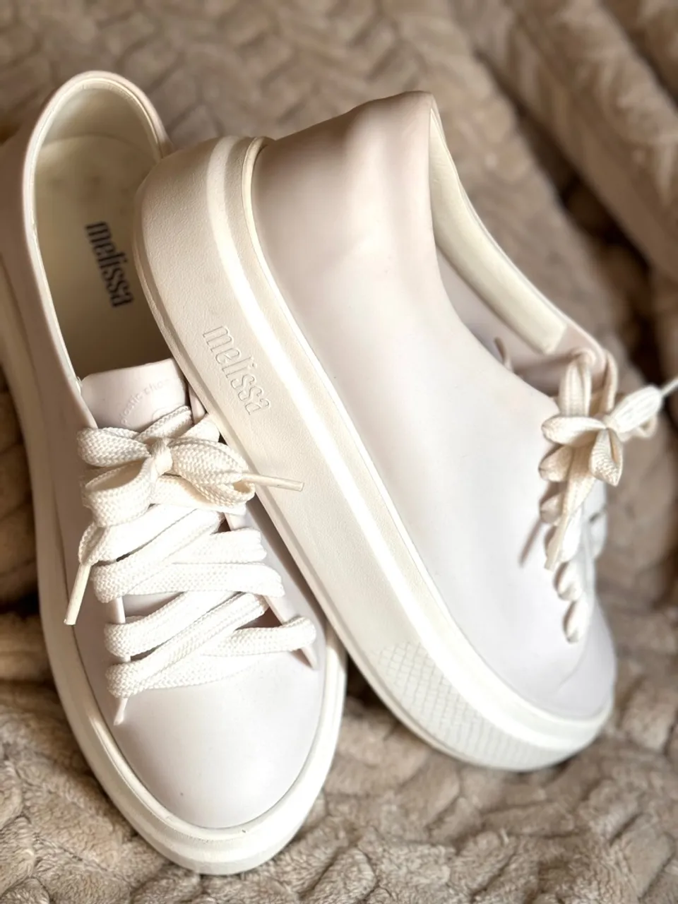Super conservado! Tênis Melissa Branco original