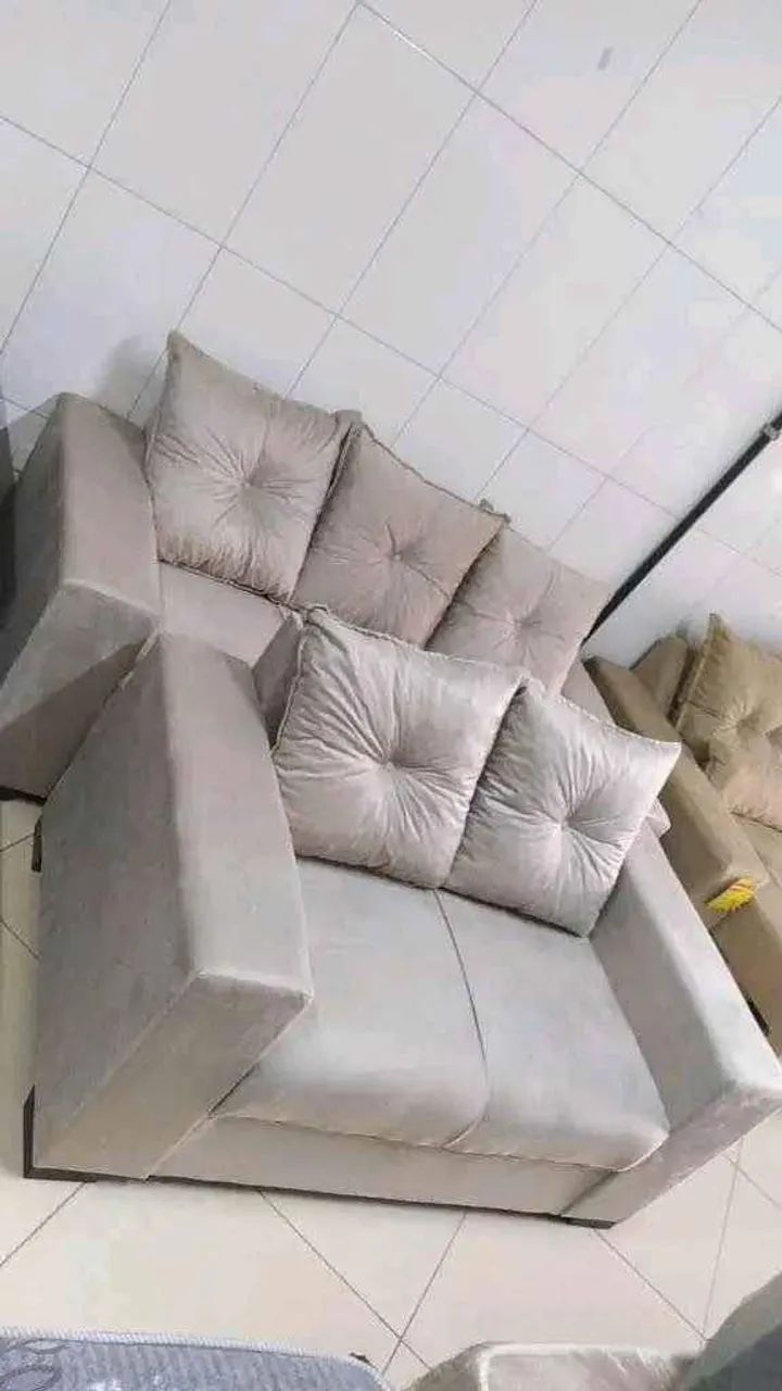 Conjunto de Sofá 2 e 3 Lugares de fábrica  - Foto 3