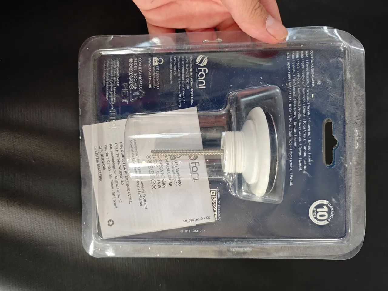 Mangueira de Chuveiro 1/2 Rosca Macho - 1,5m - Novo - Foto 6