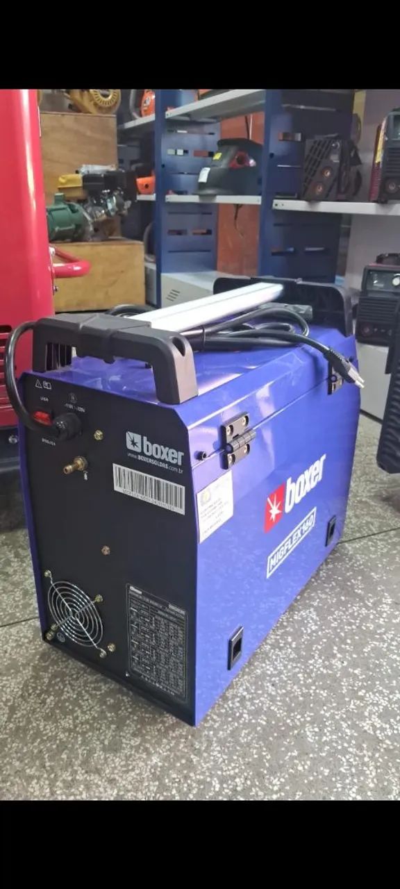 MAQUINA DE SOLDA 160AMP 127/220V MIGFLEX160 BOXER - Foto 3