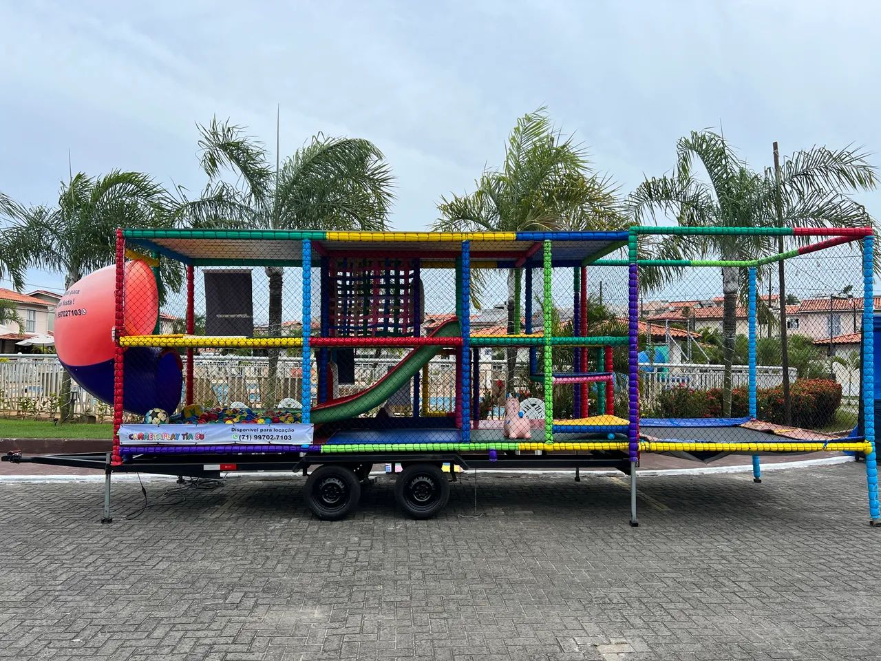 Aluguel de carretinha playground  - Foto 3