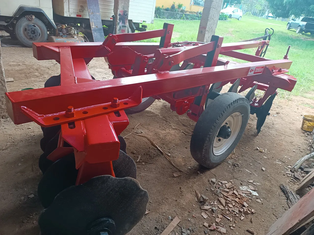 Grade Aradora de 14 discos, balbran