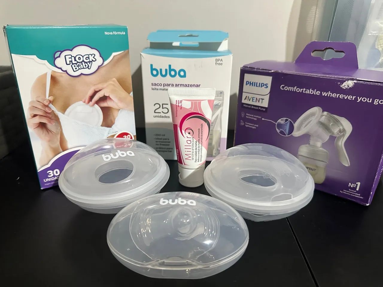 Kit completo para amamentação