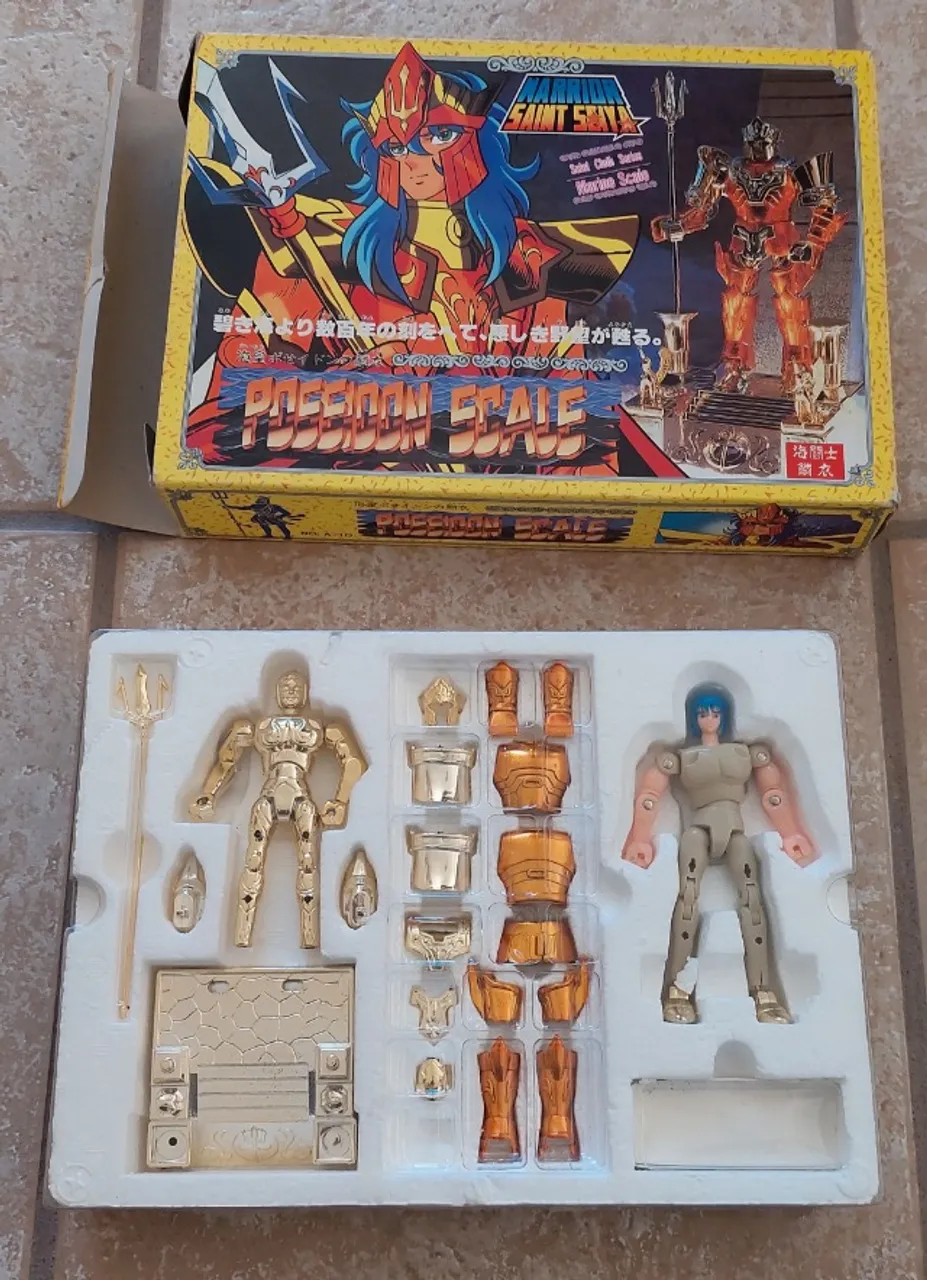 Cavaleiros do Zodiaco - SAINT SEIYA POSEIDON ESCALA MARINHA