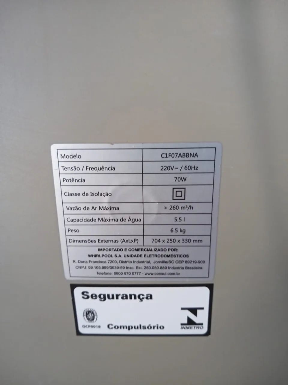 Chance Única - Umidificador e climatizador  - Foto 4