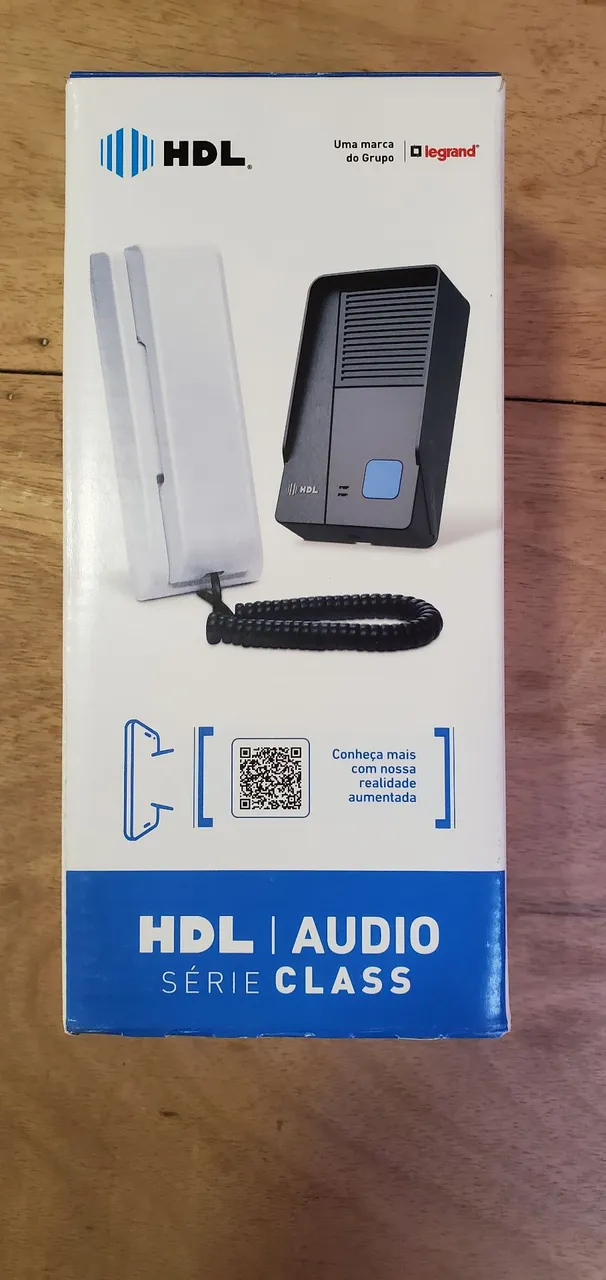 APENAS Interfone Monofone HDL Áudio Série Class NUNCA UTILIZADO NO PLÁSTICO Leroy Merlin