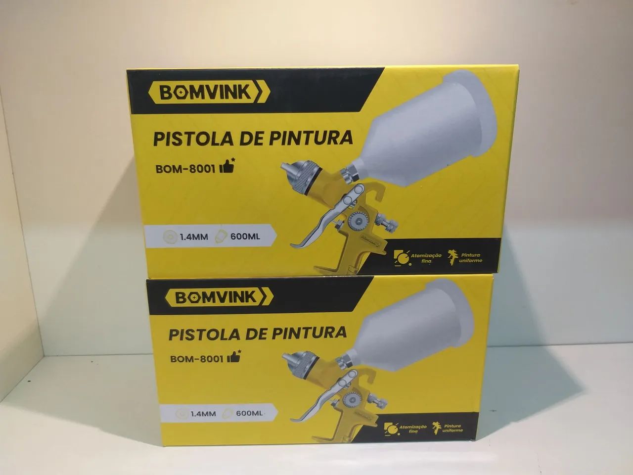 Pistola de Pintura Bomvink BOM-8001 - 1.4mm