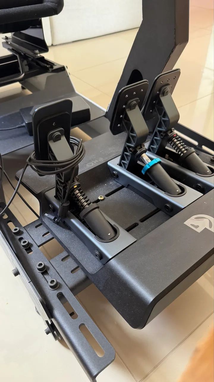 Simulador Gamer de Corrida Completo - Extreme Sim Racing+Kit Logitech PRO Wheel - Foto 4